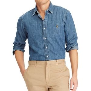 Polo by Ralph Lauren (Denim Button-Up)